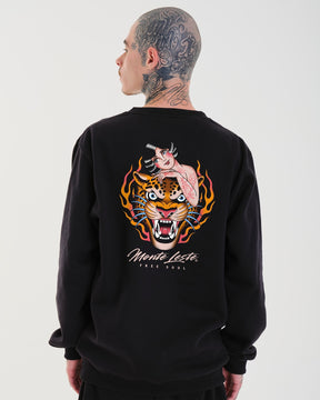Crewneck Sweatshirt - Vibes Sand
