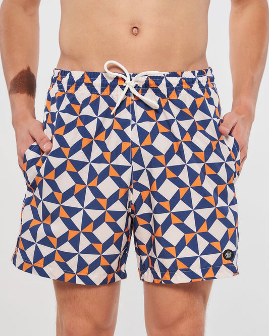 Water Shorts Elastic Printed - Catarina