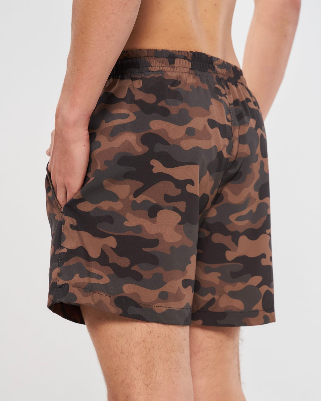 Water Shorts Elastic Printed - Camouflage
