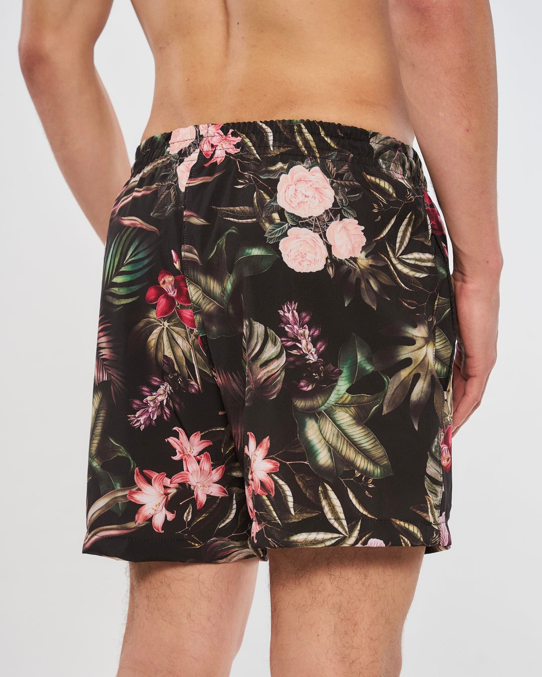 Water Shorts Elastic Printed - Floral