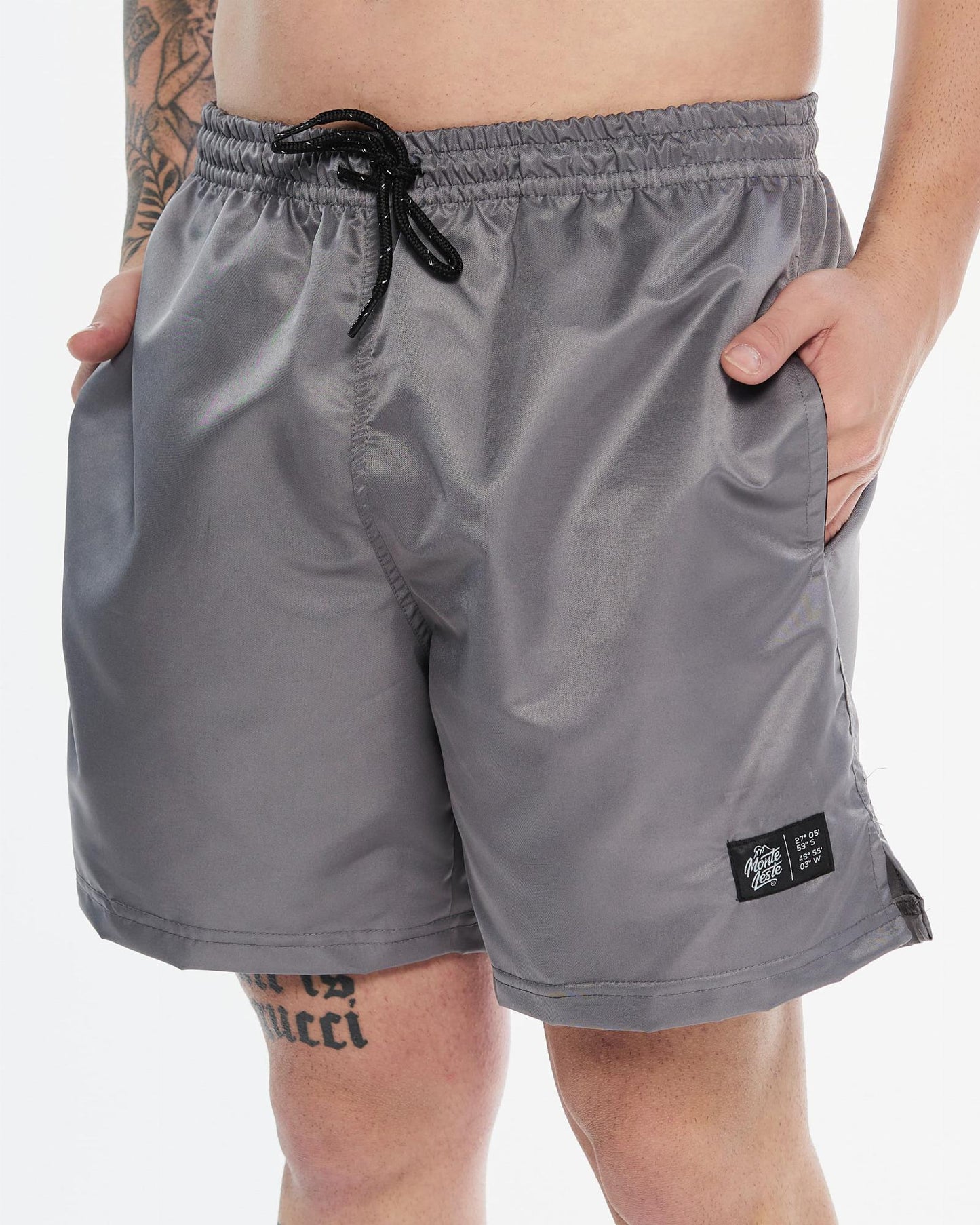 Sweat Shorts Wave - Grey