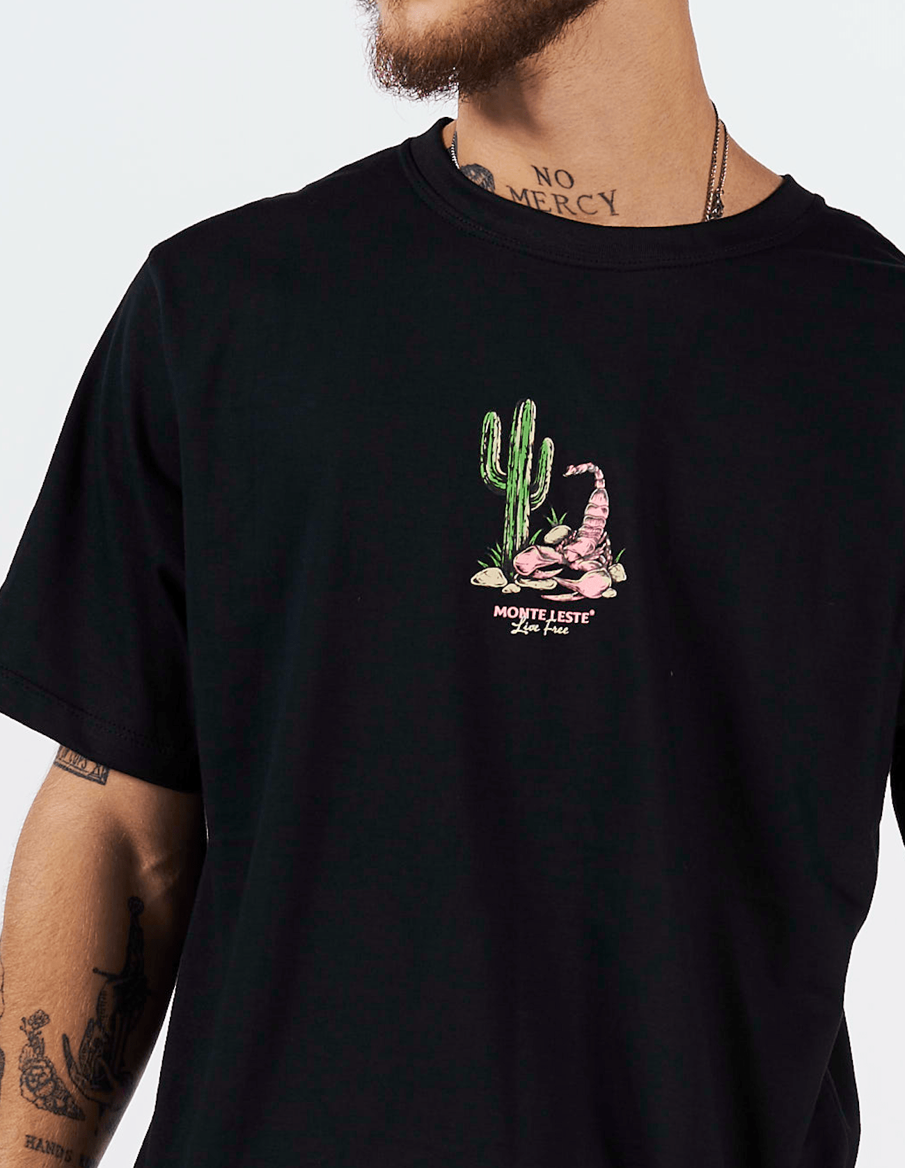 Printed T-Shirt - Black Scorpion